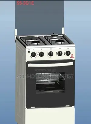 Eurochef 3gas + 1 Hotplate Standing Cooker
