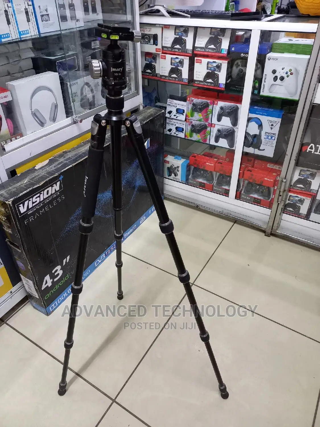Jmary KT255+NB36 Aluminum Tripod