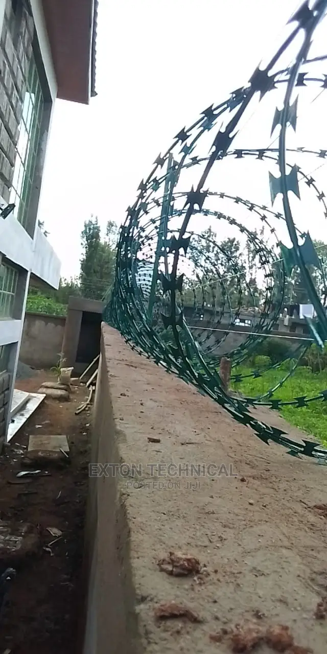 Razor Wire Green Double Galvanized in Nairobi Central Security