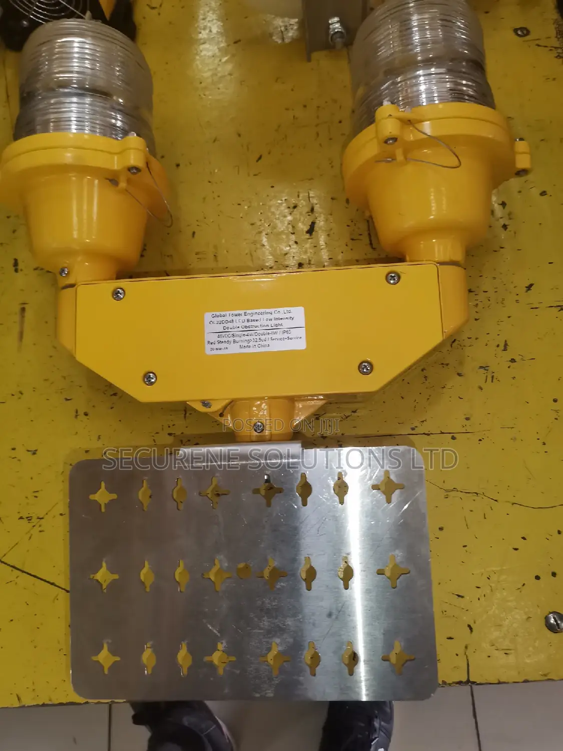 Twin/Double Aviation Obstruction Light for Telecom,