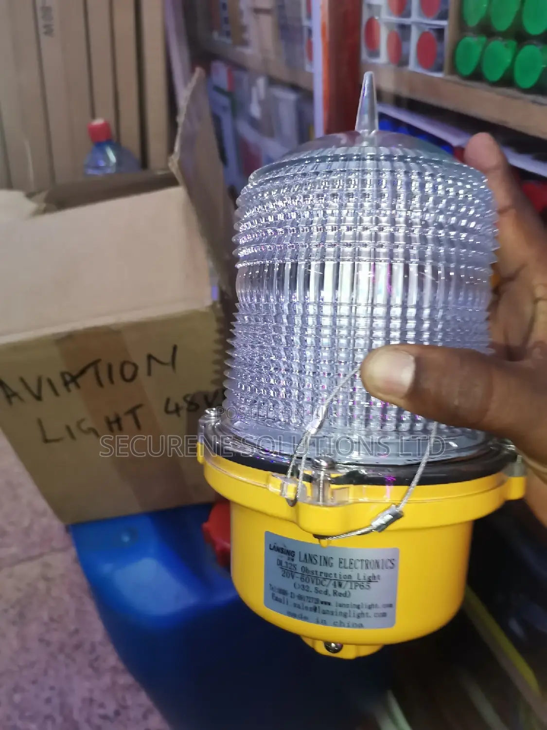 Single Aviation Obstruction Light 48vdc/110_240ac Led