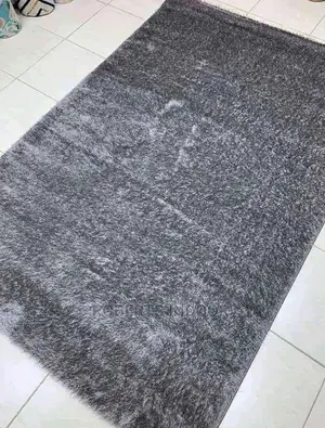 Turkish 5*8 Grey Soft Carpet