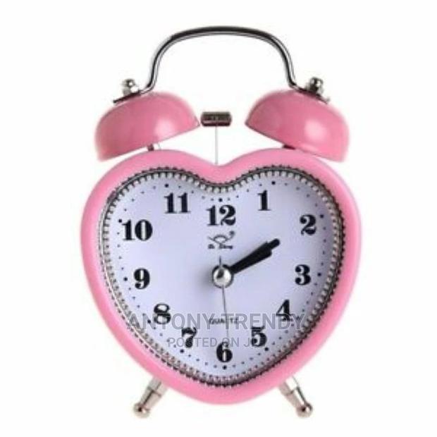 Vintage Heart Shaped Alarm Clock