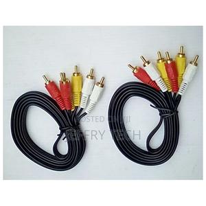 AV TV Video Audio Cable- 2pcs - thumbnail 2