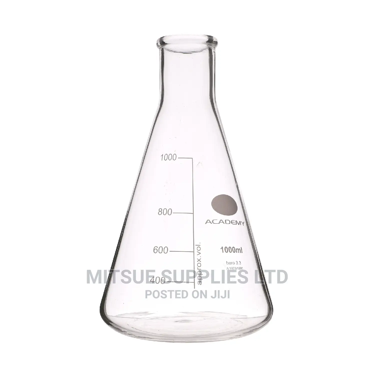 A Set of 5 Conical Flask 250ml ( Griffchem Boro 3.3)