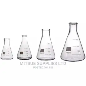Pair of Conical Flask 5000ml ( Griffchem Boro 3.3)