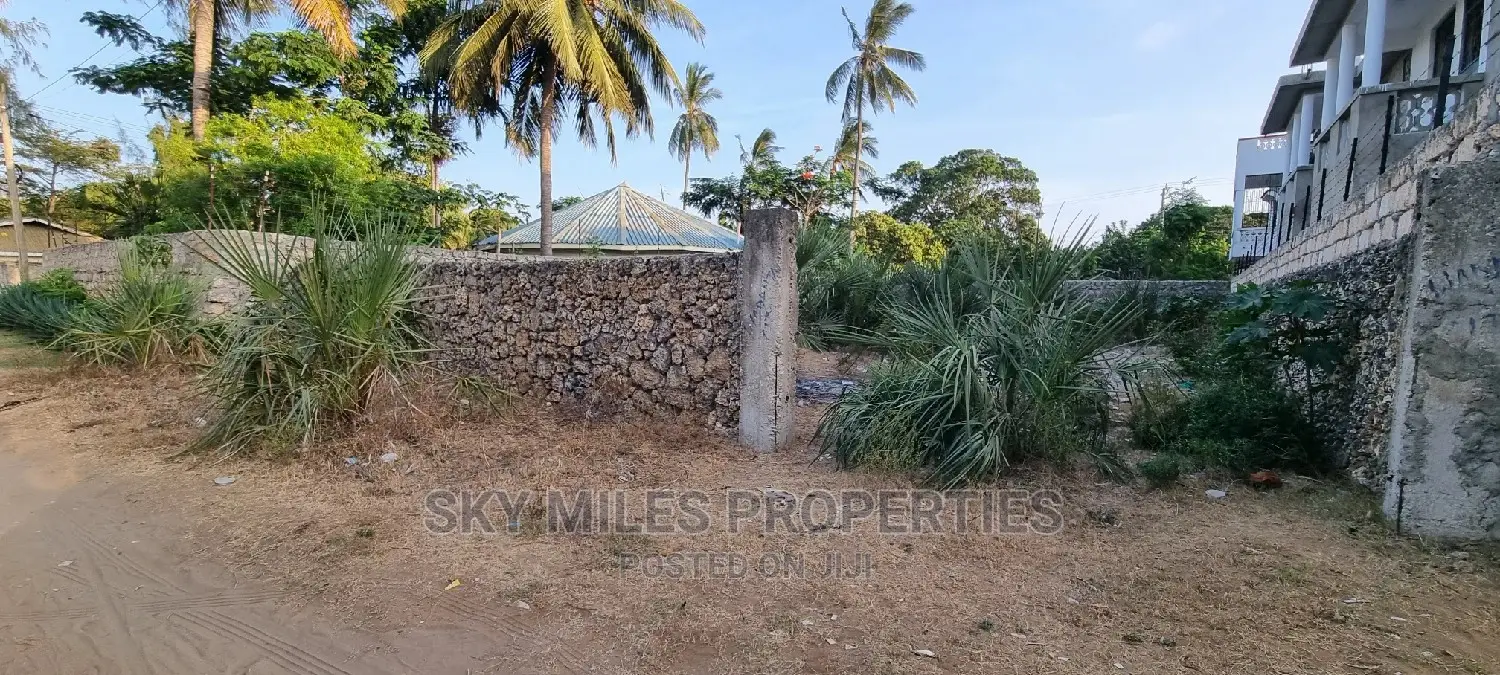 Wall Fenced Plot on Sale at Mtwapa