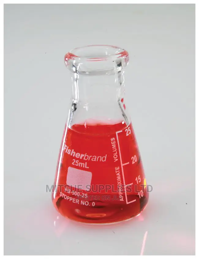 A Set of 5 Conical Flask 250ml ( Pyrex)