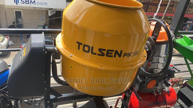 Electric Concrete Mixer 200ltrs - main view