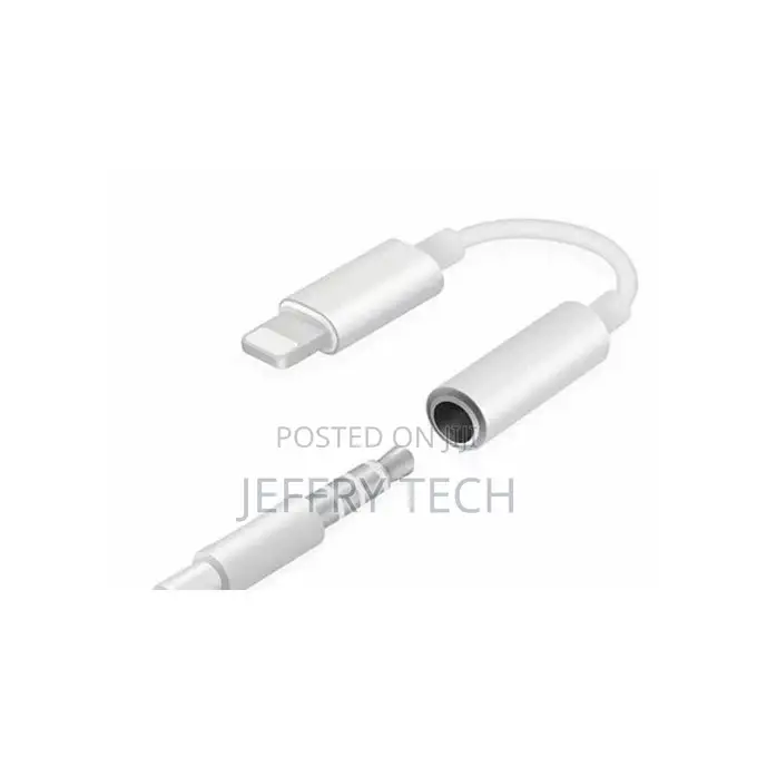 Lightning to AUX 3.5mm Audio Jack Adapter for iPhone 7 8 X X