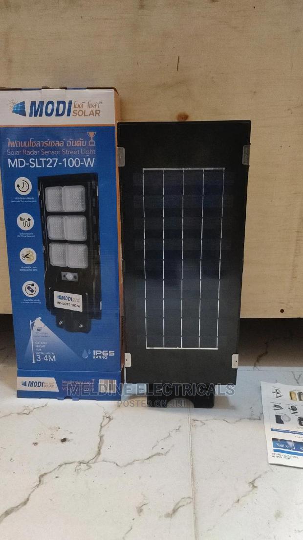 100watts Solar Street Light - thumbnail 2