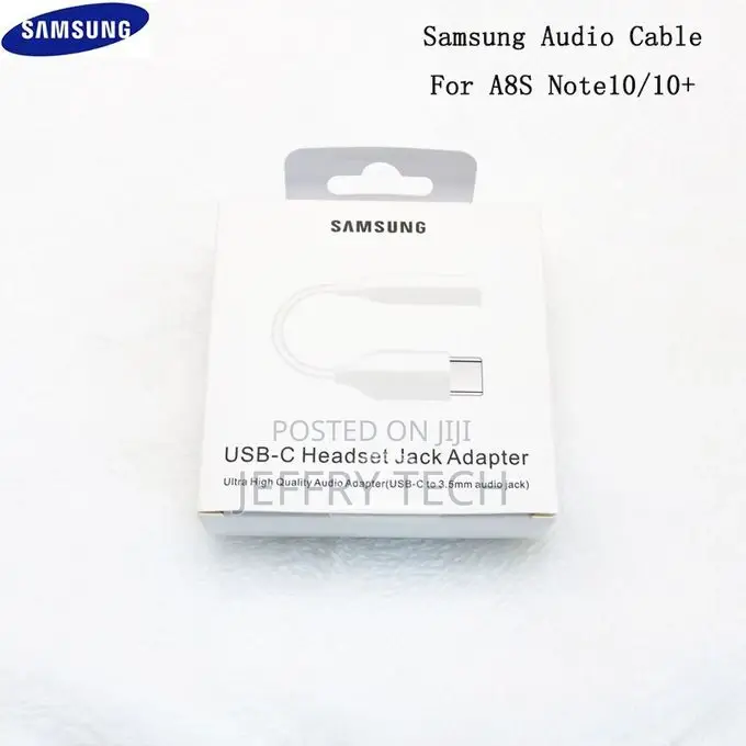 3.5mm AUX Headphones Adapter for SAMSUNG Galaxy Note 10 Plus