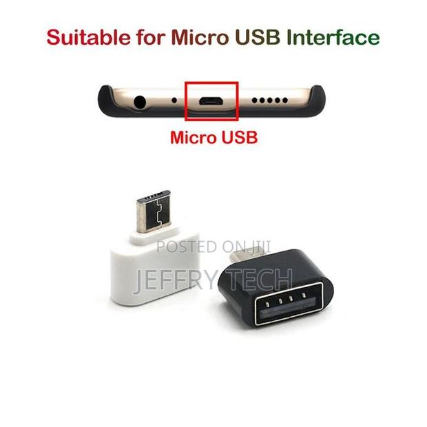 2pcs USB Micro OTG Adapter for Infinix Zero 4 Plus Hot 5 6 6 - main view