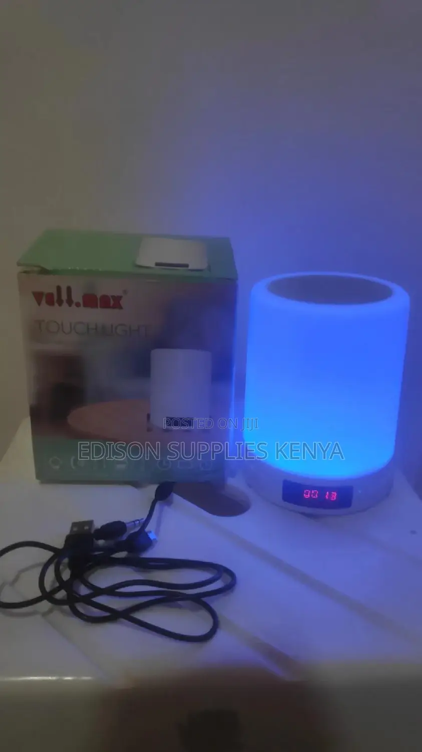 Touchlight Speaker Vellmax Portable Speaker Rechargeable