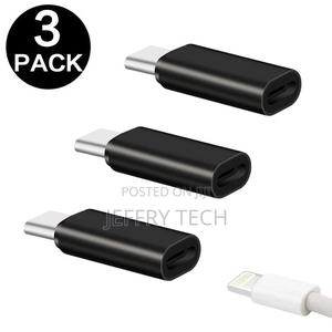 3pcs Metal Usb Type C to Lightning Adapter for Samsung Galax - thumbnail 2