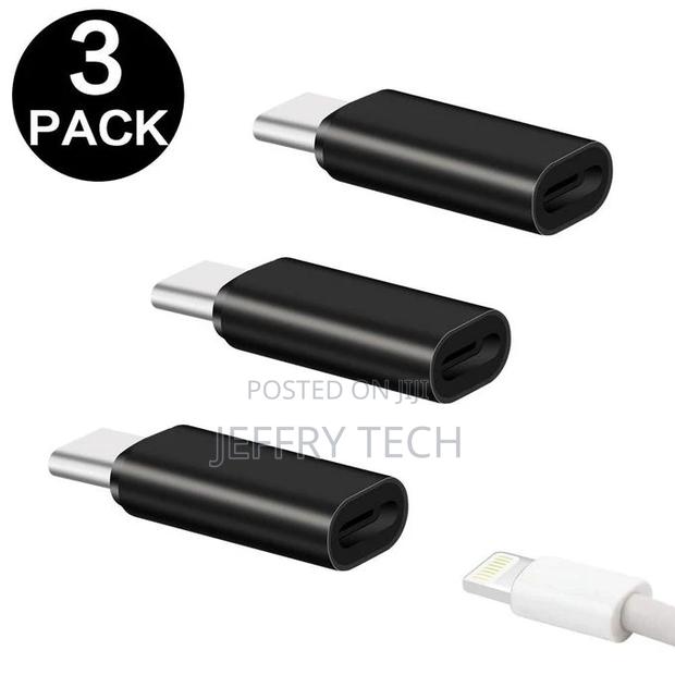 3pcs Metal Usb Type C to Lightning Adapter for Samsung Galax - main view