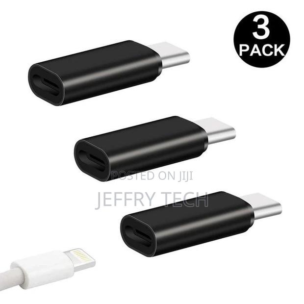 3pcs Metal Usb Type C to Lightning Adapter for Samsung Galax - thumbnail 3