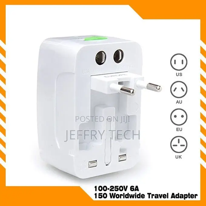 Universal International Plug Adapter World Travel AC Power C