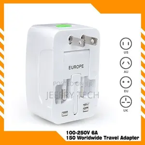 Universal International Plug Adapter World Travel AC Power C