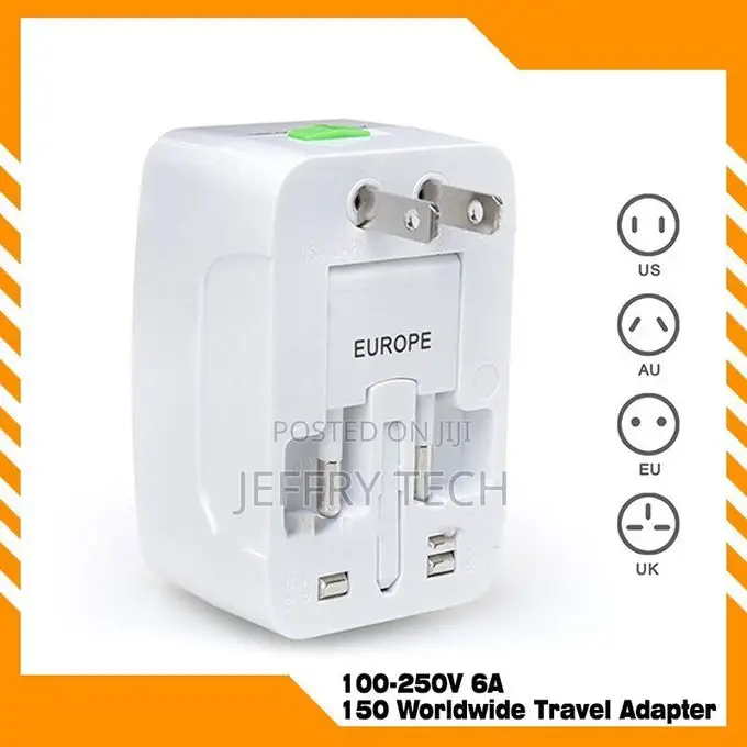 Universal International Plug Adapter World Travel AC Power C