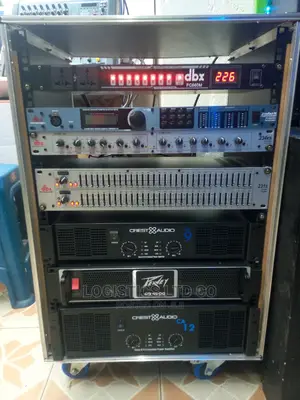 Public Address System "PA" Amplifier,Mixer,Crossover Eq