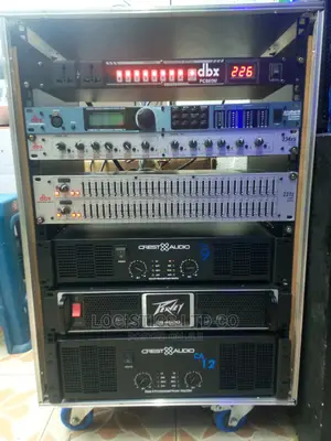 Public Address System "PA" Amplifier,Mixer,Crossover Eq