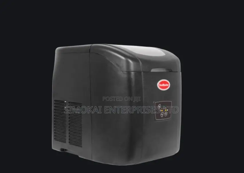 Snomaster 12kg Tabletop Ice Maker Retro Black