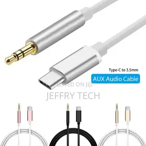 Cable Speakers Car Type-C to 3.5 Phone Accessories USBC Adap