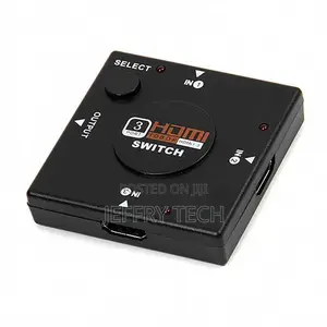 3 Port HDMI Switch Splitter 3 Input 1 Output KVM Switcher Fo