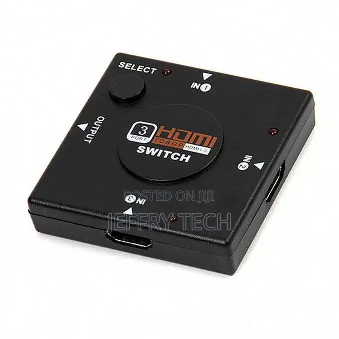 3 Port HDMI Switch Splitter 3 Input 1 Output KVM Switcher Fo