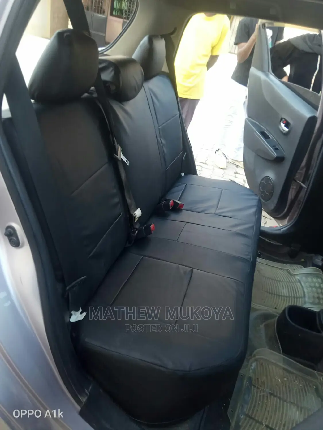 Black Vitz Car Seat Covers
