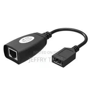 USB Extender Adapter 50m Single RJ45 Ethernet CAT5E 6 Up To