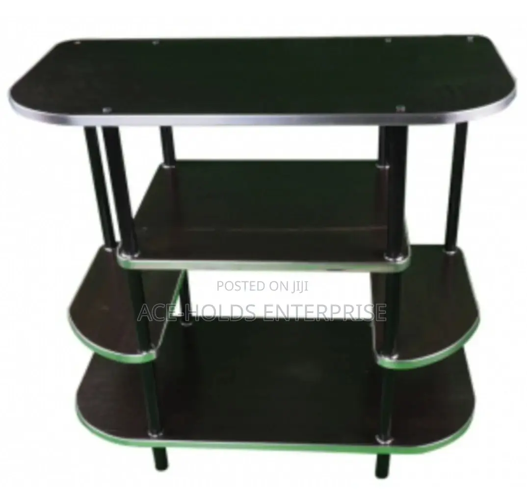 Classic Black Wooden Tv Stand