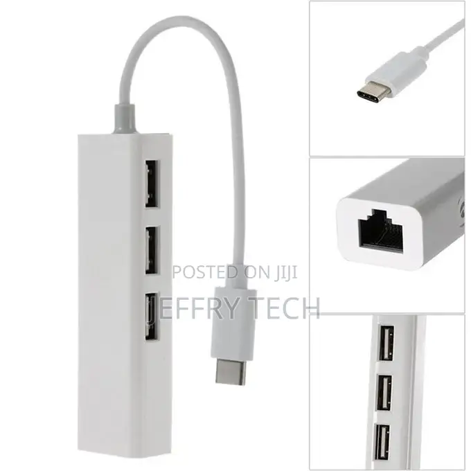 Multiple Types High Speed USB Type-C to Rj45 Wired Network C
