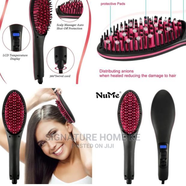 Hair Straightener Brush - main view