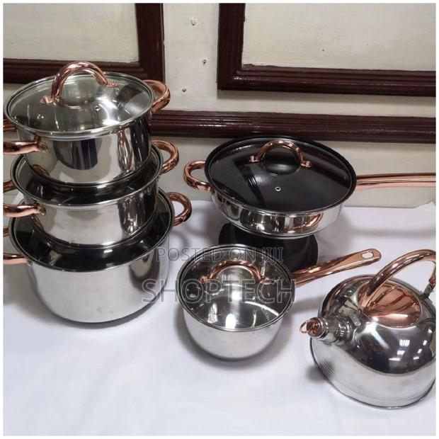 13 Pieces Yimeitei Stainless Steel Cookware Set
