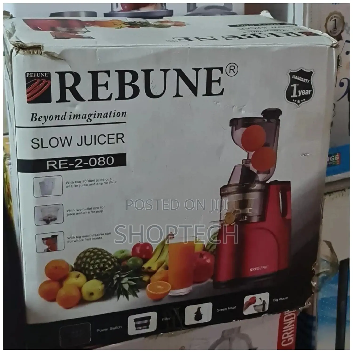 Rebune Slow Juicer