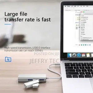 3 in 1 Usb C Hub Mini Size Usb Type C 3.0 to Rj45 Pd Usb 3.0