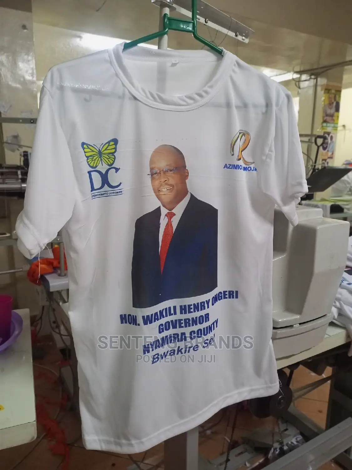 White Campaigning T-Shirts