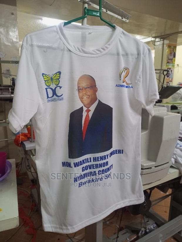 White Campaigning T-Shirts - main view
