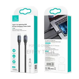 Length 20W PD Type C Cable Fast Charging for iPhone