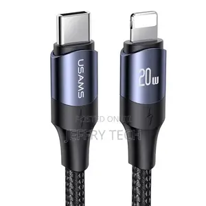 Length 20W PD Type C Cable Fast Charging for iPhone