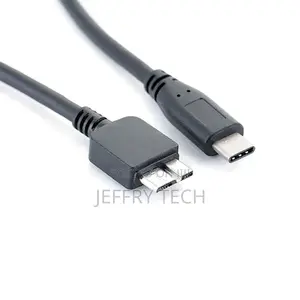USB 3.1 Type C Male to USB 3.0 B Male OTG Converter Cable US