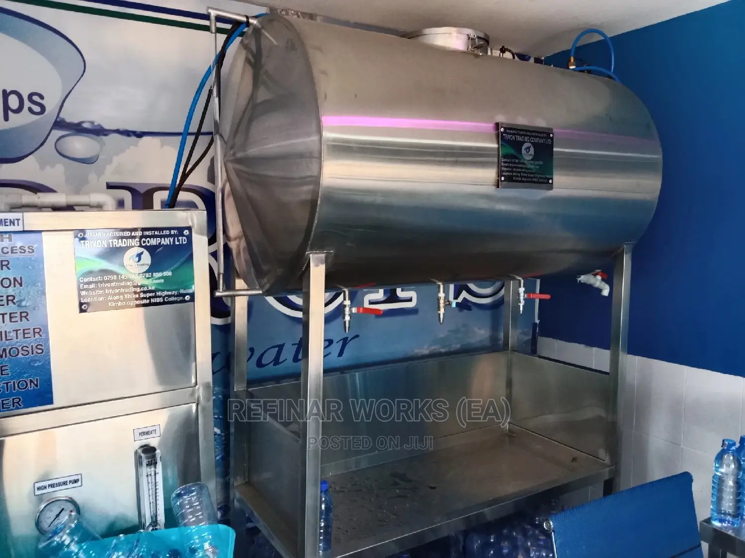 Water Packaging and Treatment Plant - Reverse Osmosis Nakuru