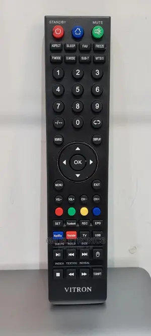 Smart Vitron Replacement Remote( Youtube, Nexflix, Facebook)