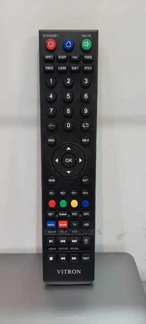 Smart Vitron Replacement Remote( Youtube, Nexflix, Facebook)