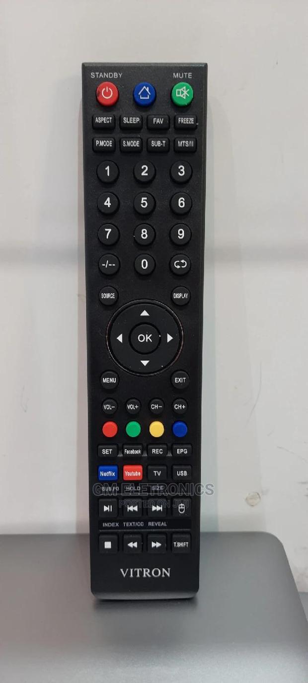 Smart Vitron Replacement Remote( Youtube, Nexflix, Facebook) - thumbnail 3
