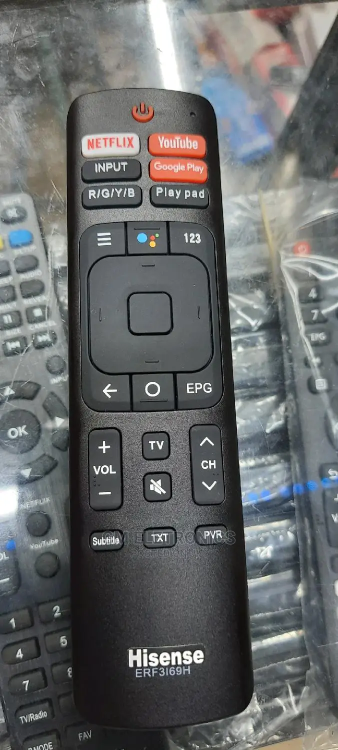 Hisense Android TV Replacement Remote.
