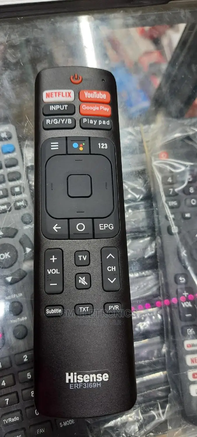 Hisense Android TV Replacement Remote.