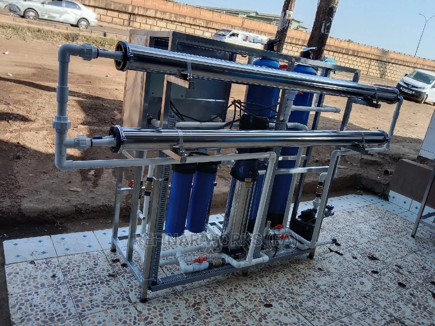 Water Treatment Plant for Borehole/Salty Water With High TDS